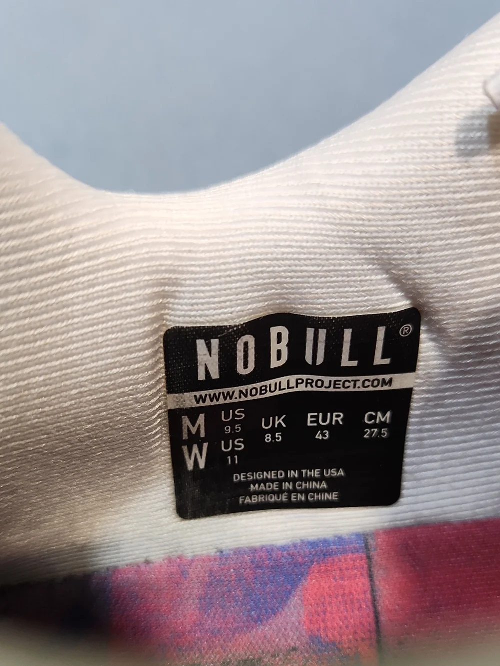 NOBULL Womens Floral Lightweight Hybrid Training Shoe. 9.5M, 11W.